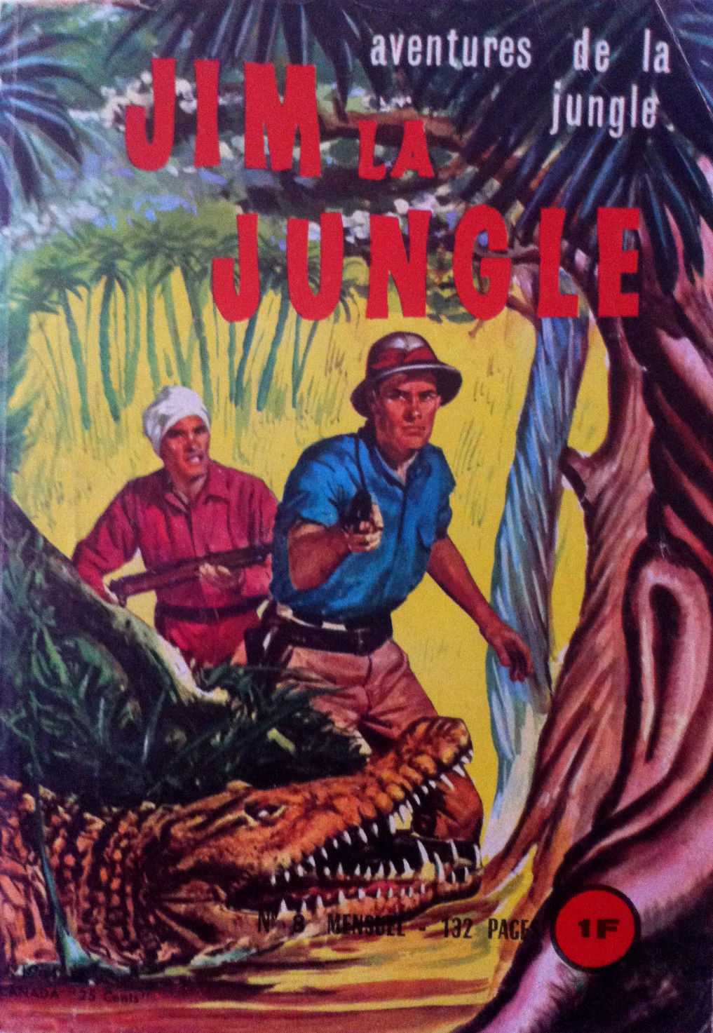 Scan de la Couverture Jim La Jungle n 8